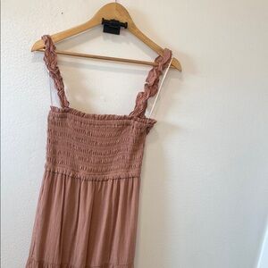 Love Tree Smocked Dress